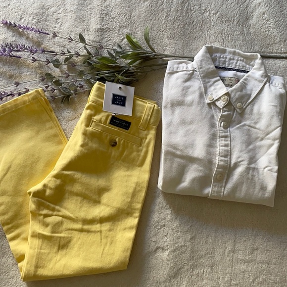 Bundle Janie and Jack Pants and Zara Shirt - Picture 1 of 8